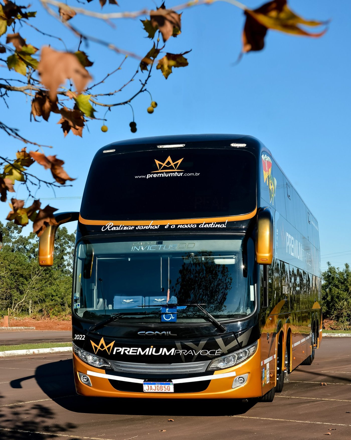 Fretamento de ônibus